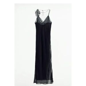 ZARA LIMITED EDITION ORGANZA COMBINATION LACE dress